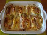 Gratinée d'endives aux pommes et parmesan