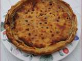 Tarte aux cerises et coco