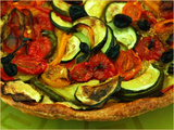 Tarte feuilletée aux légumes