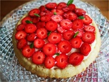 Tarte renversée aux fraises, nouvelle version