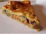 Tourte aux legumes et au thon