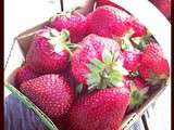 Fraise du Québec et sa salade