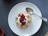 Pavlova grenade noisette