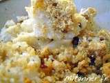 Crumble de chou-fleur