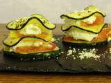 Mille feuilles de courgette