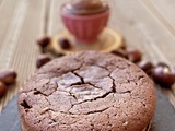 Fondant au chocolat et à la crème de marron