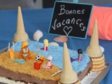 Gâteau Trianon vive les vacances