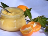 Mandarine Curd,[sans beurre]