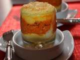 Parmentier de thon en verrines