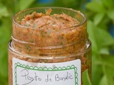 Pesto de basilic et tomates séchées