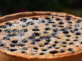 Tarte amandine aux myrtilles