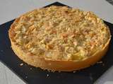 Tarte -crumble citron amandes