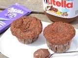 Muffins au nutella