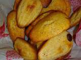 Madeleines ou Muffins noisettes-chocolat blanc