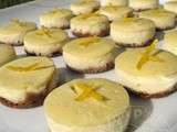 Minis Cheesecakes au Citron