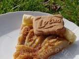 Tarte Spéculoos Poires, au Miel épicé