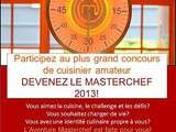 Appel à candidature pour masterchef et junior masterchef