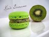 Macarons Kiwi Banane