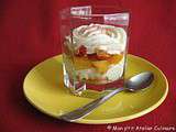 Triffle de Nectarine