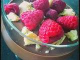 Trifles chocolat framboises