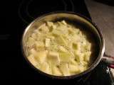 Gratin de courgette au roquefort