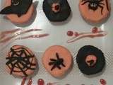 Cupcakes d'Halloween au beurre de cacahuètes