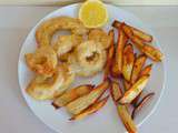 Beignets de calamars (Fried calamari)