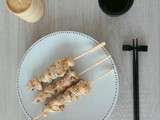 Brochettes de poulet façon terriyaki (Chicken skewers teriyaki way)