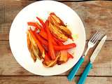 Carottes et endives glacées à l'orange sanguine et au miel (Carrots and chicory glazed with blood orange and honey)