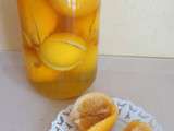 Citrons confits au sel (Candied lemon with salt)