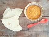 Dip de lentilles corail et poivrons (Dip of coral lentils and peppers)