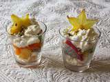 Eton mess aux fruits exotiques (Eton mess with exotic fruits)