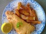 Fish and chips (poisson pané frit et frites)