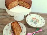 Gâteau à la crème de marrons et aux noix (Chestnut cream cake with walnuts)