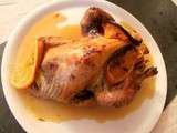 Pintade à l'orange et au miel (Guinea fowl with orange and honey)