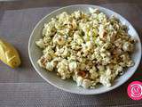 Pop corn aux herbes de Provence (Popcorn with Provence herbs)