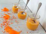 Purée de carottes et lentilles corail (Carrots and coral lentils puree)