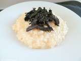 Risotto aux trompettes de la mort (Risotto with trumpets of death)