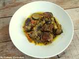 Tajine d'agneau aux légumes du soleil (Lamb tajine with summer vegetables)