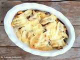 Tartiflette au confit de canard (Tartiflette with duck confit)