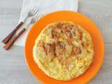 Tortilla espagnole de pommes de terre et ciboulette (Spanish Tortilla chive and potatoes)