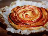 Tartelettes aux pommes façon pétales de rose