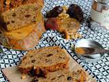 Cake aux fruits secs – Healthy fall cake – Recette sans oeuf