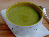 Velouté de courgette et pomme de terre