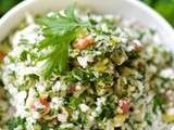 Taboule de chou fleur facon libanaise