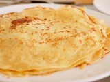 Pâte à crêpes express au mixeur