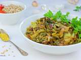 Feuilles de blettes au curry (vegan)