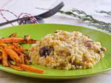 Risotto aux châtaignes (vegan)