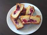 Cake aux fruits rouges