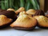 Madeleines en coques de chocolat, le goûter du mercredi